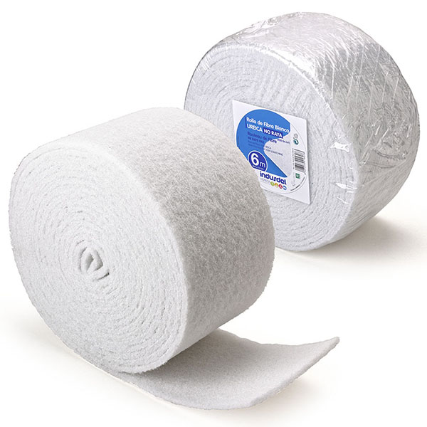 Ref. 1103 - Rollo de fibra blanca
